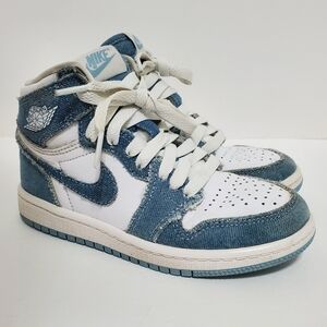 Jordan 1 High OG "Denim" Toddler Sneakers CU0449-104 Sz. 12 C